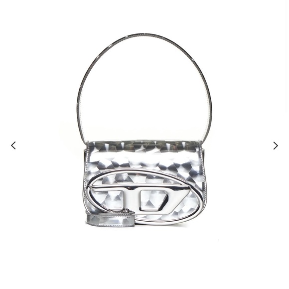 Diesel 1DR Strobe Silver Women's Bag - Picture 4 of 5